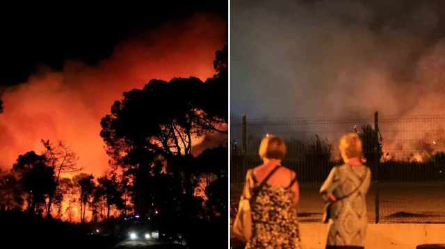 antalyada yanan ormanlik alan havadan goruntulendi 5h44EfMj