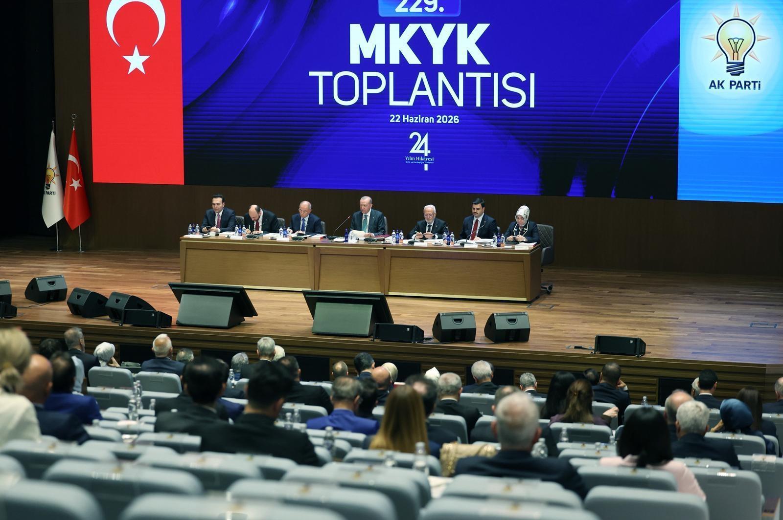 Son dakika… Cumhurbaşkanı Erdoğan, MKYK toplantısına başkanlık etti