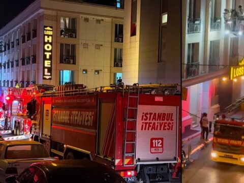 Esenyurtta otel yangini musteriler korku dolu anlar yasadi fTFXTKE2